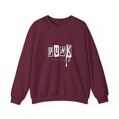 Stylish Punk Sweatshirt for Trendsetters, Casual Streetwear, Gift for Music Lovers, Cozy Unisex Apparel, Perfect for Concerts