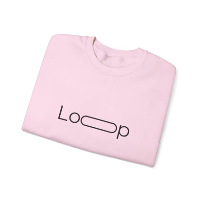 Loop Graphic Unisex Crewneck Sweatshirt | Cozy Casual Wear, Perfect Gift, Everyday Comfort, Personalized Style, Trendy and Unique