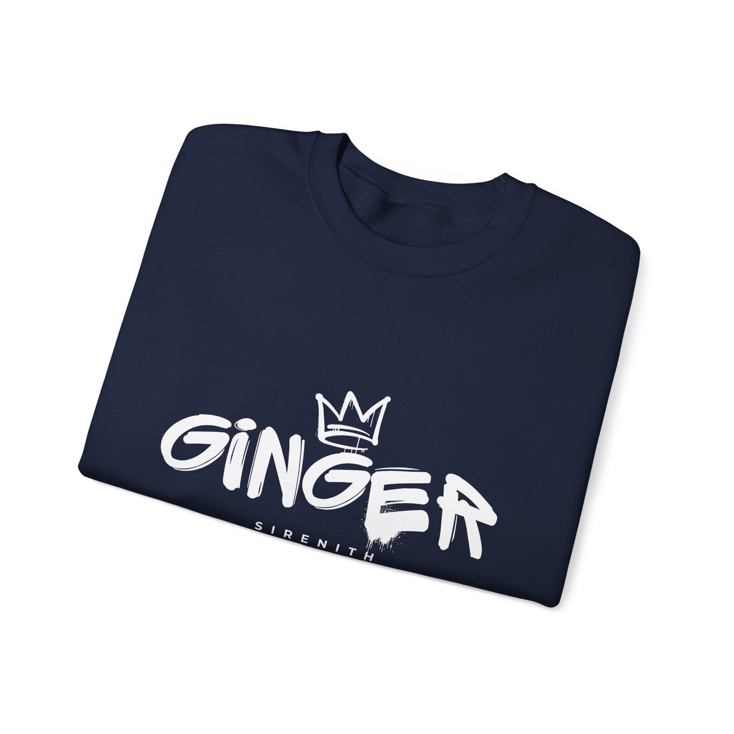 Ginger Vibes Unisex Sweatshirt | Cozy Crewneck for All Seasons, Gift for Friends, Perfect for Casual Outings, Trendy Lounge Wear