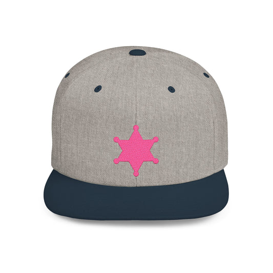 Stylish Flat Bill Snapback Hat, Trendy Cap for Everyday Wear, Perfect Gift for Sports Lovers, Casual Streetwear, Fun Fashion Accessory