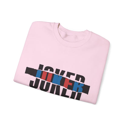 Joker Graphic Sweatshirt - Cozy Unisex Crewneck, Perfect for Casual Wear, Gifts, Movie Fans, Halloween, Streetwear