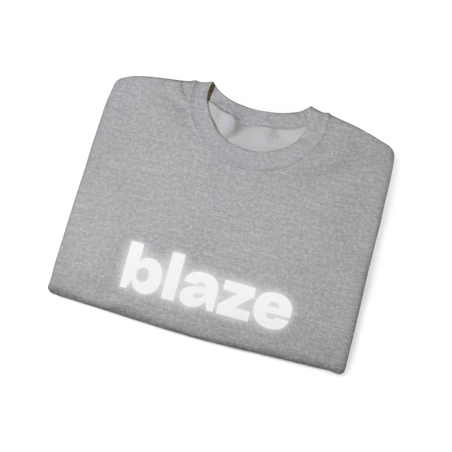 Cozy Unisex Crewneck Sweatshirt - Blaze Design, Comfortable Layering, Gift for Her/Him, Casual Wear, Fall/Winter Essential, Relaxed Fashion