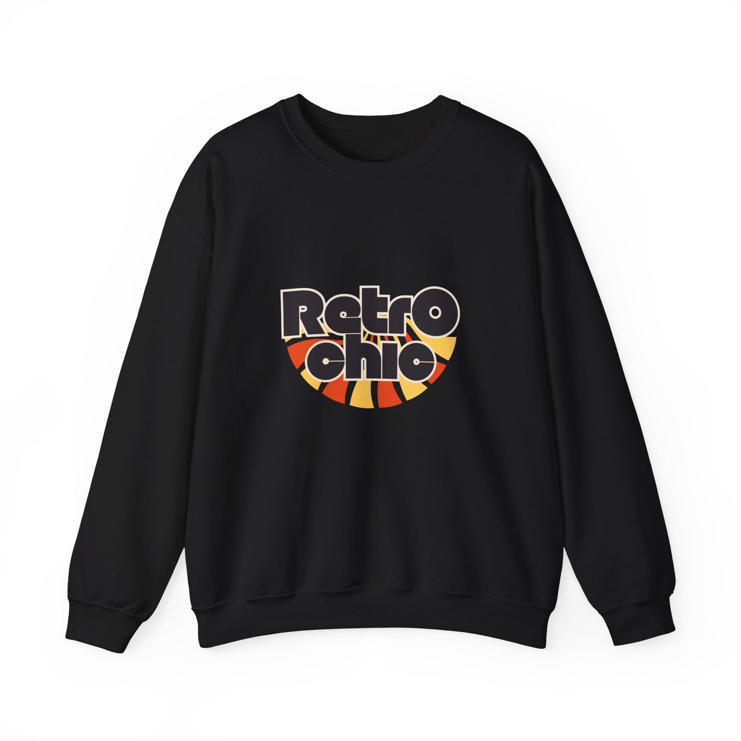 Retro Chic Unisex Crewneck Sweatshirt, Vintage Fashion Sweater, Cozy Casual Wear, Gift for Her, Perfect for Fall