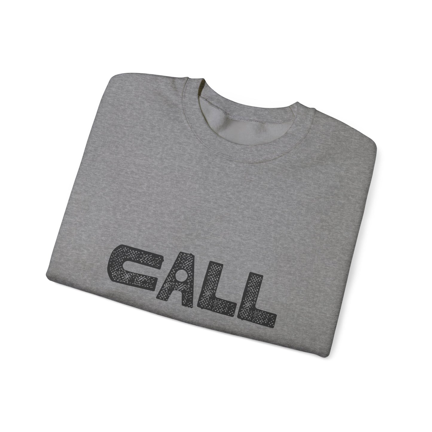 Call Graphic Unisex Crewneck Sweatshirt, Cozy Apparel, Casual Wear, Everyday Style, Gift for Friends