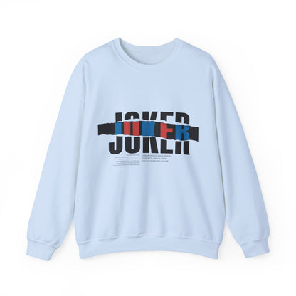 Joker Graphic Sweatshirt - Cozy Unisex Crewneck, Perfect for Casual Wear, Gifts, Movie Fans, Halloween, Streetwear