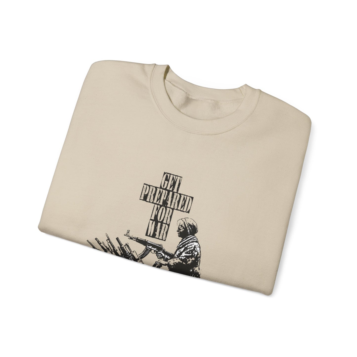 Vintage-Inspired Unisex Sweatshirt with 'Get Prepared for...' Design, Cozy Gift for Her, Him, Holidays, Casual Wear, Nostalgic Vibe