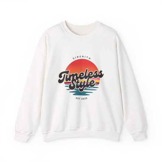 Timeless Style Crewneck Sweatshirt - Cozy Unisex Fashion for Everyday Wear, Perfect Gift, Casual Outfit, Vintage Vibes, Holiday Apparel