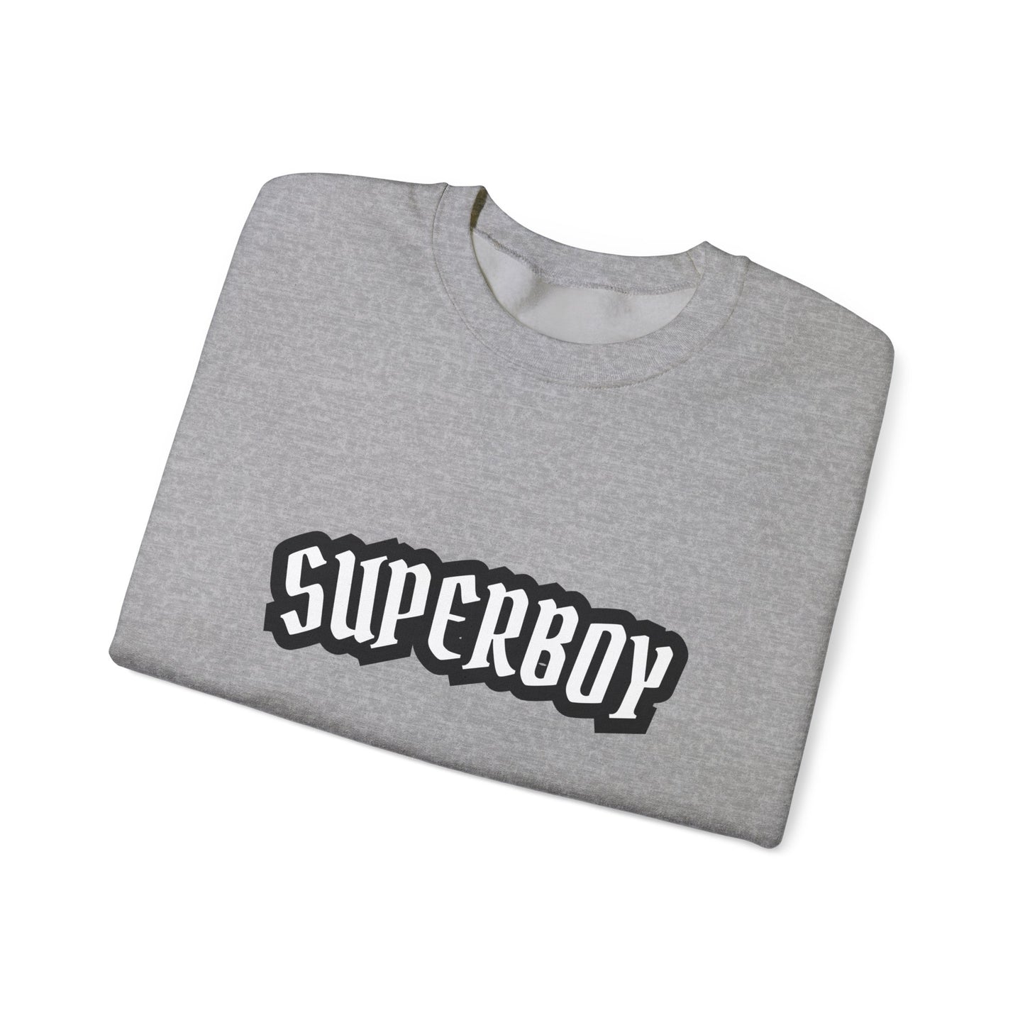 Superboy Unisex Heavy Blend Sweatshirt, Cozy Gift for Teens, Perfect for Casual Outfits, Great for Birthdays, Youth Sweatshirt, Trendy Wear
