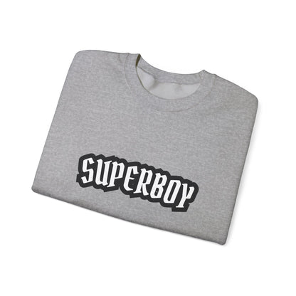 Superboy Unisex Heavy Blend Sweatshirt, Cozy Gift for Teens, Perfect for Casual Outfits, Great for Birthdays, Youth Sweatshirt, Trendy Wear