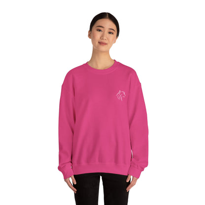 Women's Crewneck Sweatshirt, Cozy Pullover, Gift for Animal Lovers, Casual Wear, Stylish Outfit