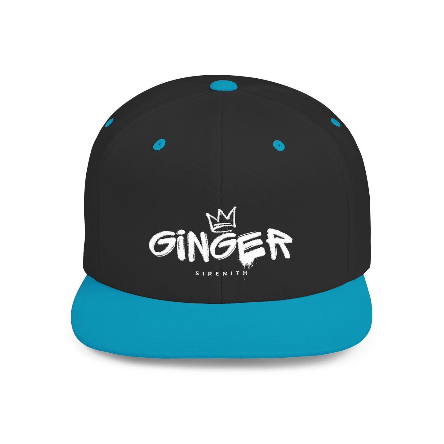 Ginger Snapback Hat, Trendy Flat Bill Cap for Casual Outfits, Stylish Gift for Ginger Lovers, Streetwear Accessory for All Occasions