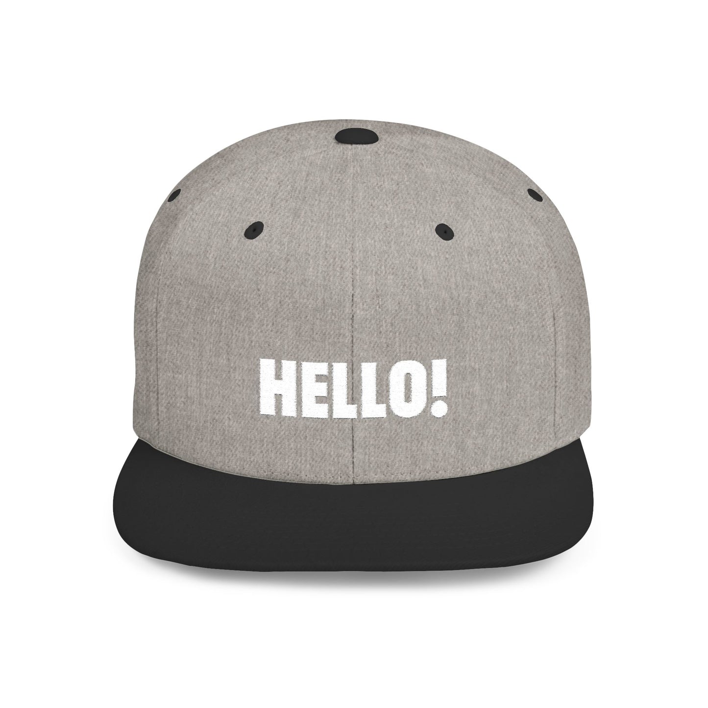 Flat Bill Snapback