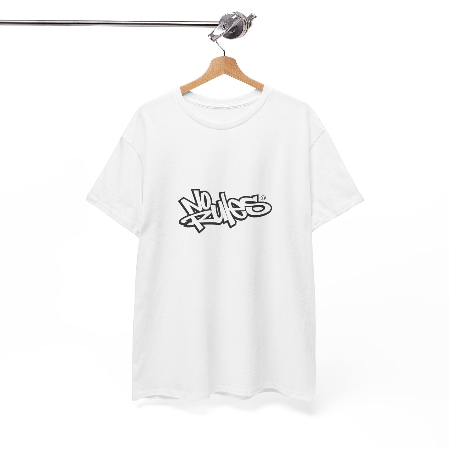 Heavy Cotton Tee with Graffiti Design, Streetwear, Casual Wear, Gift for Her, Gift for Him, Urban Fashion, Everyday Style