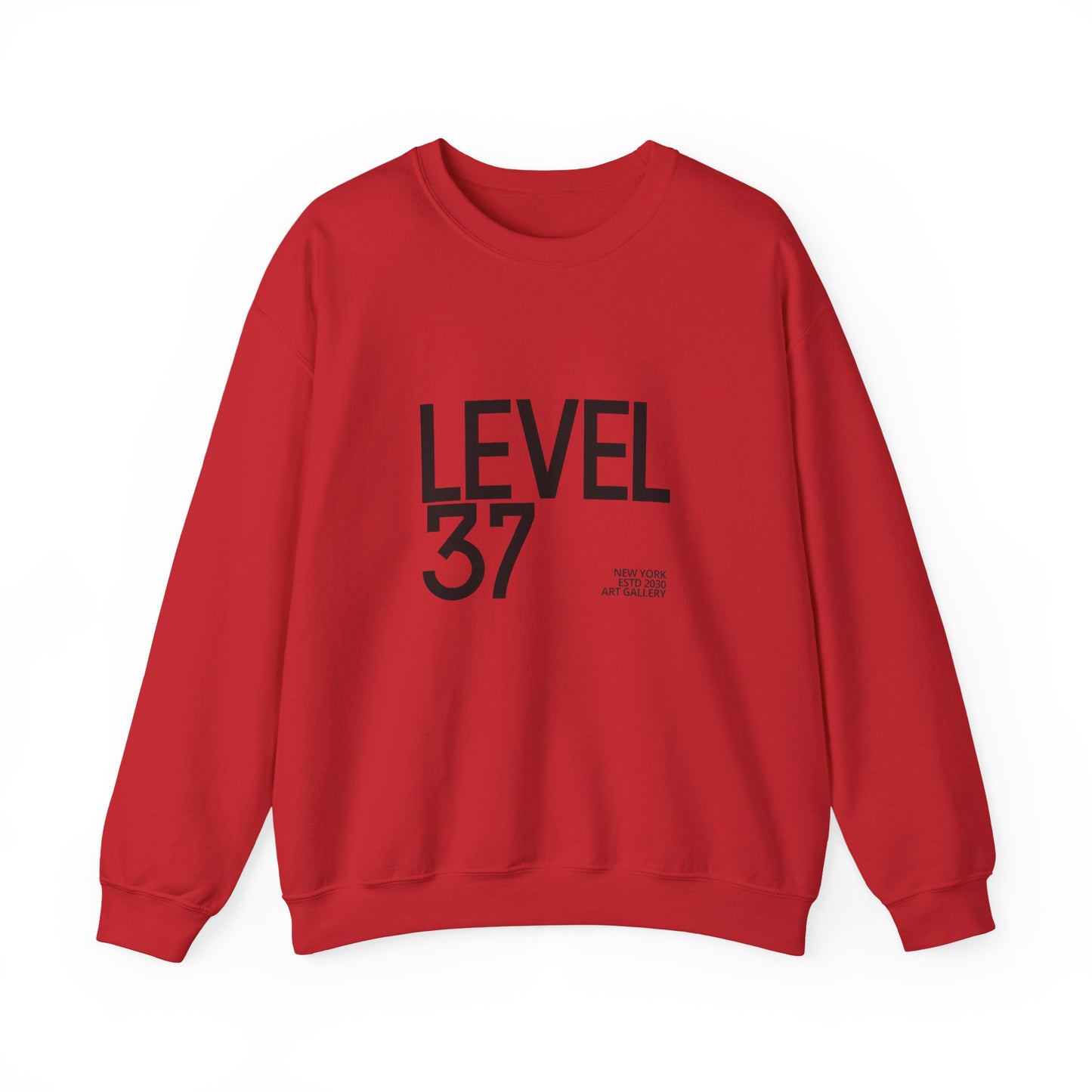 Level 37 Unisex Heavy Blend™ Crewneck Sweatshirt - Gaming Gift, Casual Wear, Birthday Present, Trendy Sweater, Unique Design