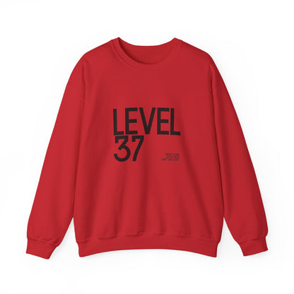 Level 37 Unisex Heavy Blend™ Crewneck Sweatshirt - Gaming Gift, Casual Wear, Birthday Present, Trendy Sweater, Unique Design