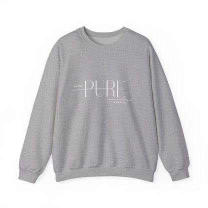Minimalist Pure Crewneck Sweatshirt for Comfort and Style, Cozy Gift for Friends, Casual Wear, Everyday Comfort, Ideal for Relaxation