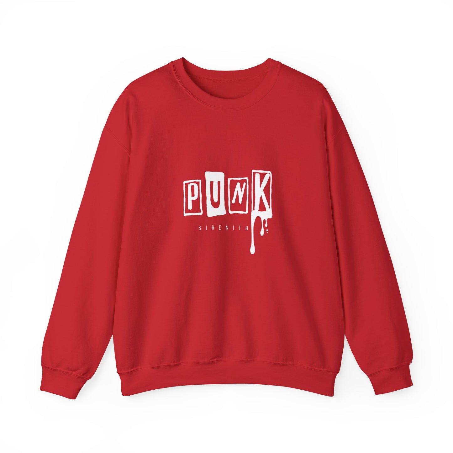 Stylish Punk Sweatshirt for Trendsetters, Casual Streetwear, Gift for Music Lovers, Cozy Unisex Apparel, Perfect for Concerts