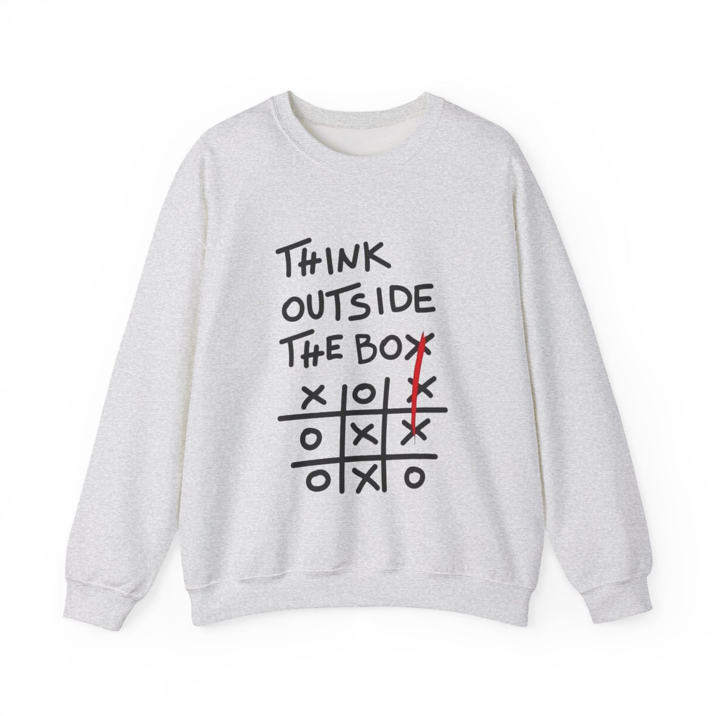 Creative Thinking Sweatshirt, Gift for Entrepreneurs, Cozy Crewneck, Motivational Apparel, Perfect for Casual Days
