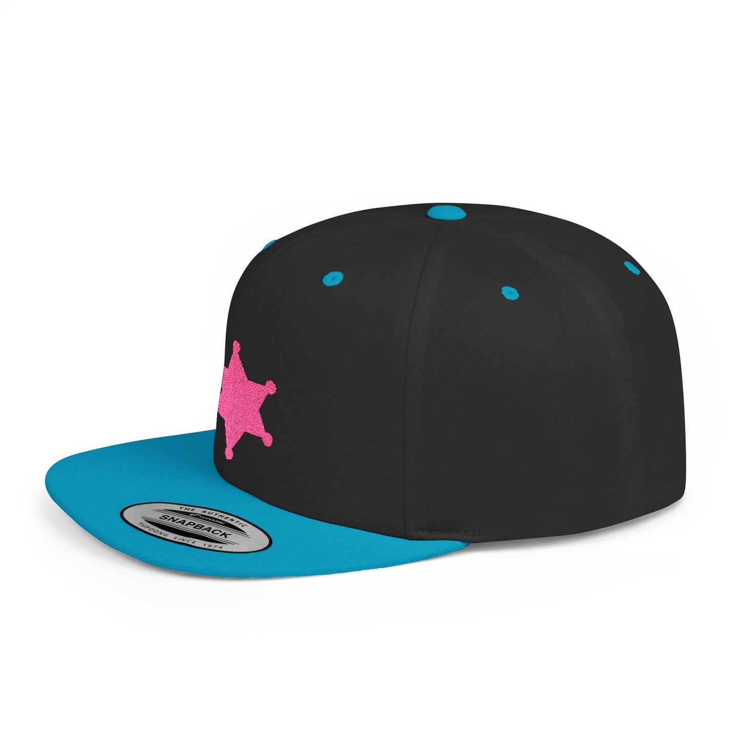Stylish Flat Bill Snapback Hat, Trendy Cap for Everyday Wear, Perfect Gift for Sports Lovers, Casual Streetwear, Fun Fashion Accessory