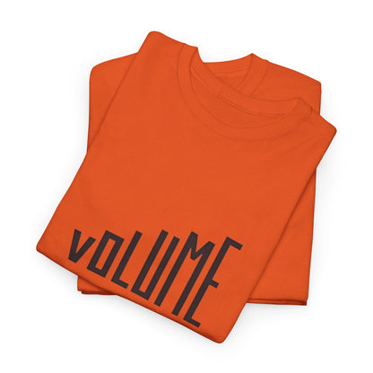 Volume Graphic Heavy Cotton Tee, Music Lover Tee, Casual Tees, Gift for Musicians, Music Festival Shirt