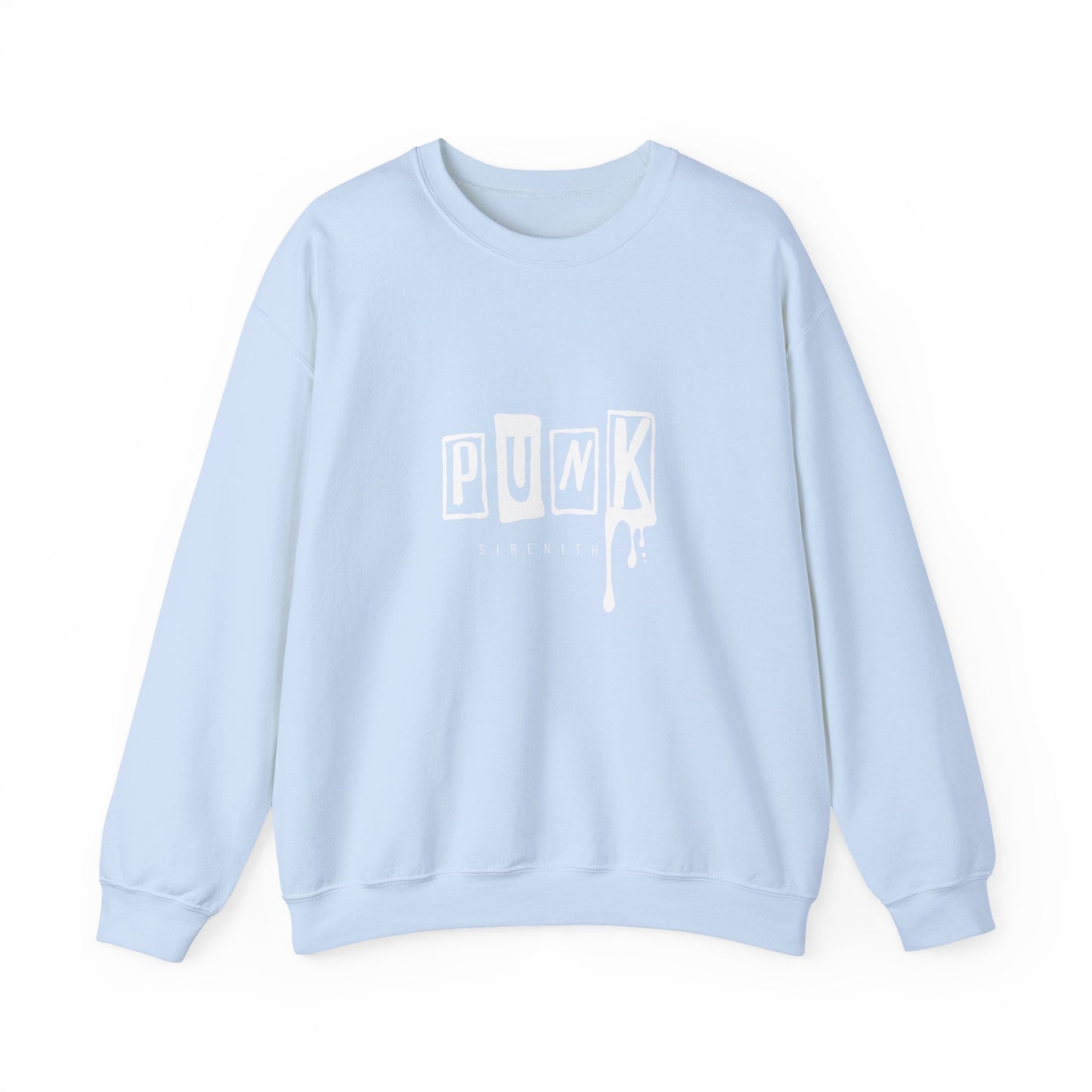 Stylish Punk Sweatshirt for Trendsetters, Casual Streetwear, Gift for Music Lovers, Cozy Unisex Apparel, Perfect for Concerts