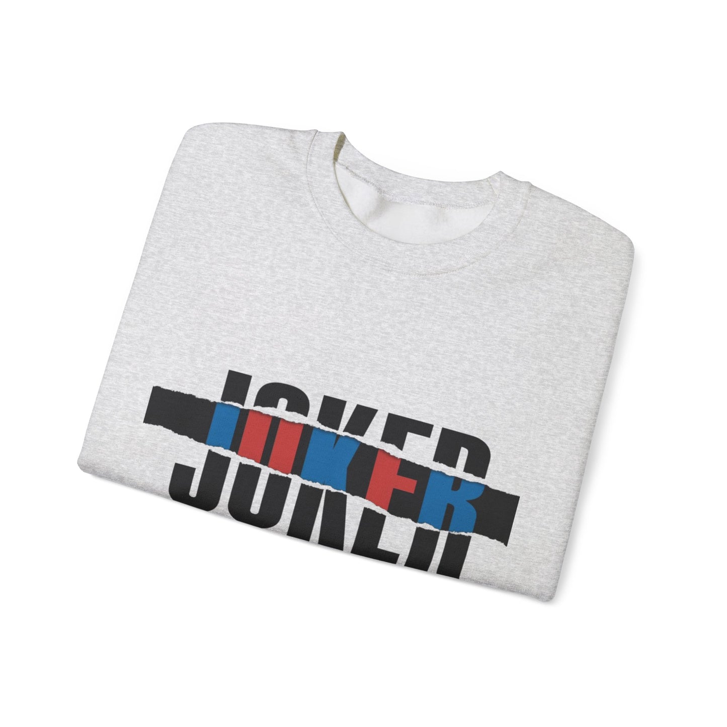 Joker Graphic Sweatshirt - Cozy Unisex Crewneck, Perfect for Casual Wear, Gifts, Movie Fans, Halloween, Streetwear