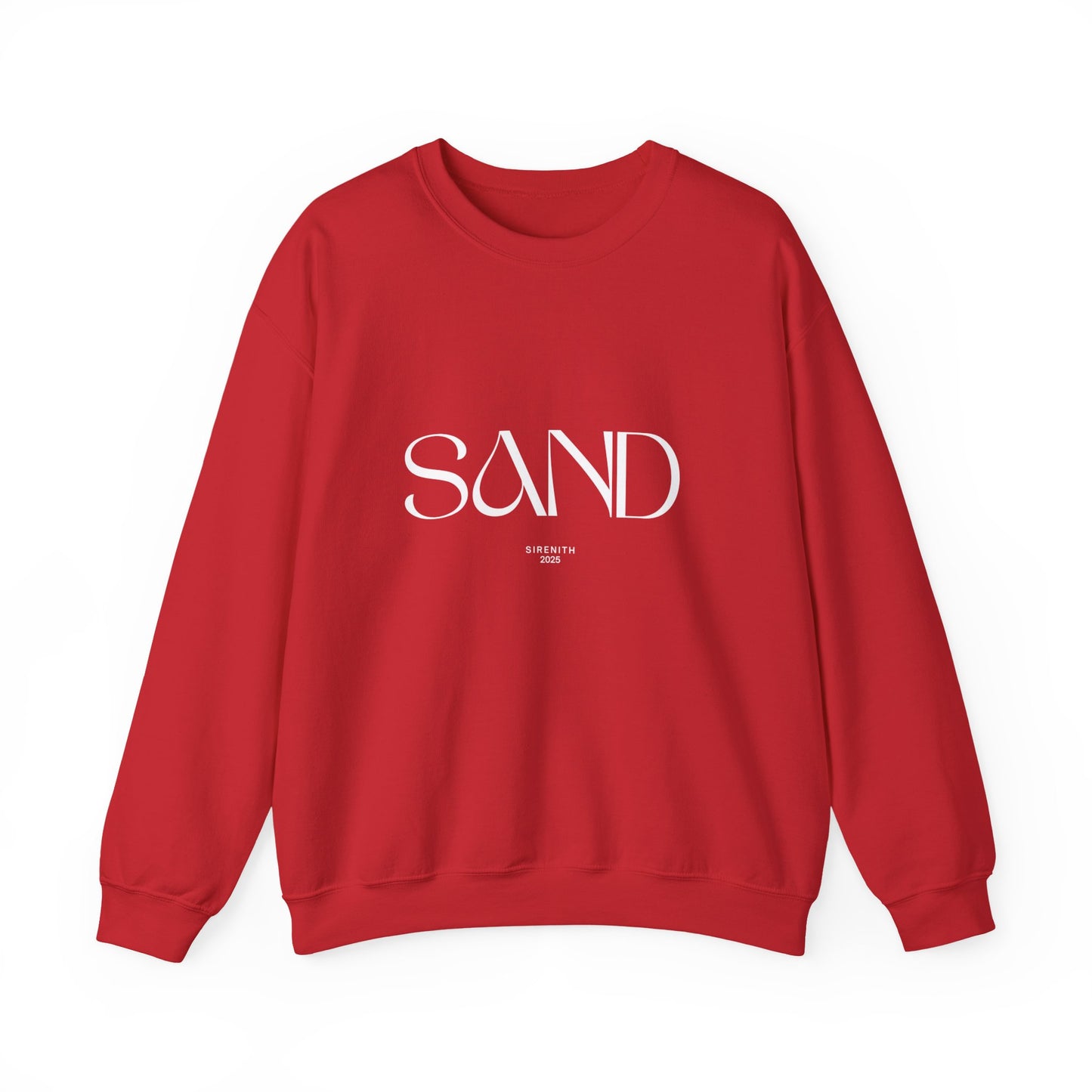 Stylish Unisex Sweatshirt with 'SAND' Design | Cozy Casual Wear, Gift for Beach Lovers, Perfect for Summer Vacations, Relaxing Days Out