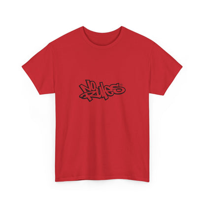 Heavy Cotton Tee with Graffiti Design, Streetwear, Casual Wear, Gift for Her, Gift for Him, Urban Fashion, Everyday Style