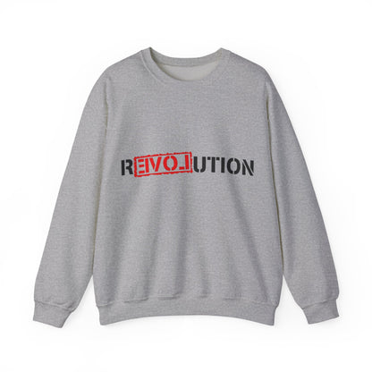 Revolutionary Crewneck Sweatshirt, Casual Wear, Gift for Activists, Trendy Fashion, Comfortable Hoodie Alternative, Everyday Style