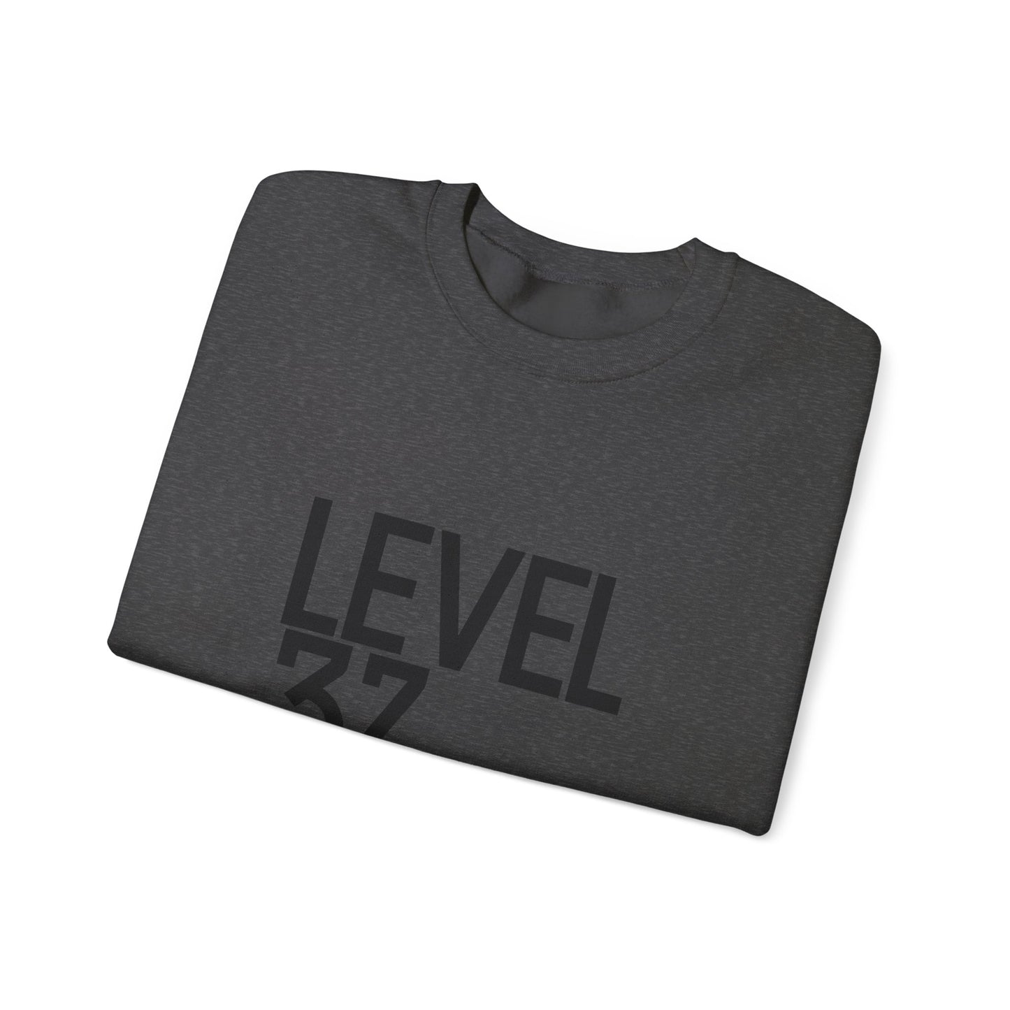 Level 37 Unisex Heavy Blend™ Crewneck Sweatshirt - Gaming Gift, Casual Wear, Birthday Present, Trendy Sweater, Unique Design