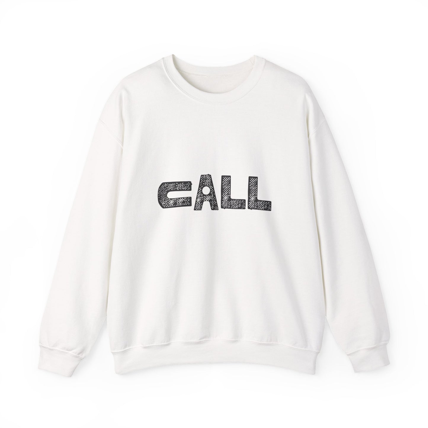 Call Graphic Unisex Crewneck Sweatshirt, Cozy Apparel, Casual Wear, Everyday Style, Gift for Friends