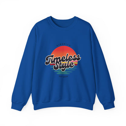 Timeless Style Crewneck Sweatshirt - Cozy Unisex Fashion for Everyday Wear, Perfect Gift, Casual Outfit, Vintage Vibes, Holiday Apparel