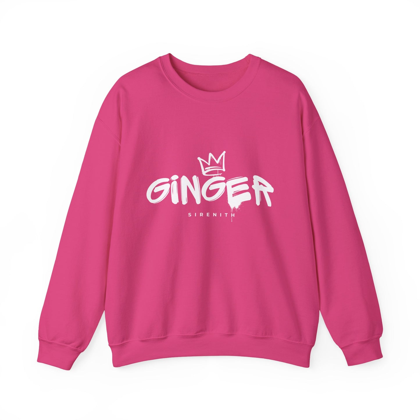 Ginger Vibes Unisex Sweatshirt | Cozy Crewneck for All Seasons, Gift for Friends, Perfect for Casual Outings, Trendy Lounge Wear