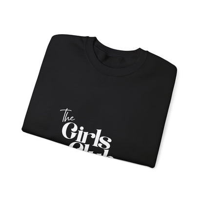 The Girls Club Crewneck Sweatshirt - Cozy Unisex Fashion, Gift for Friends, Casual Wear, Group Events, Birthday Celebrations