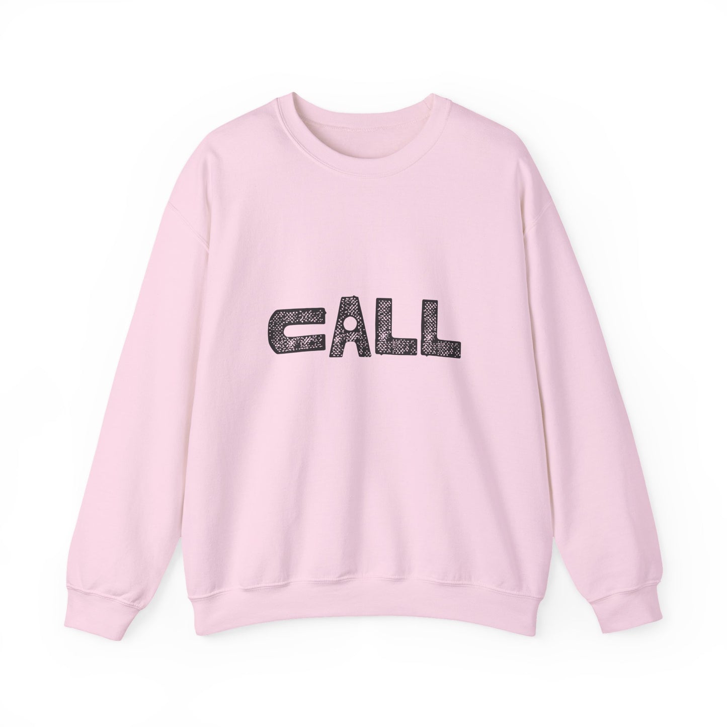 Call Graphic Unisex Crewneck Sweatshirt, Cozy Apparel, Casual Wear, Everyday Style, Gift for Friends