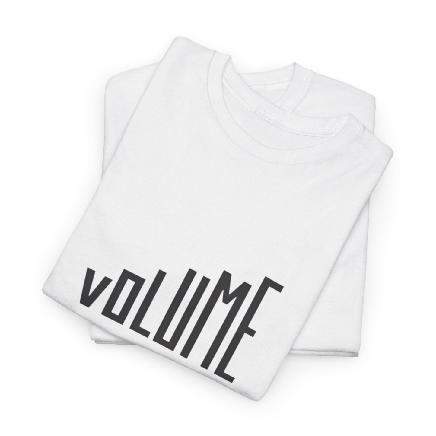 Volume Graphic Heavy Cotton Tee, Music Lover Tee, Casual Tees, Gift for Musicians, Music Festival Shirt