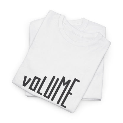 Volume Graphic Heavy Cotton Tee, Music Lover Tee, Casual Tees, Gift for Musicians, Music Festival Shirt