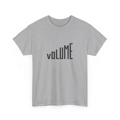 Volume Graphic Heavy Cotton Tee, Music Lover Tee, Casual Tees, Gift for Musicians, Music Festival Shirt