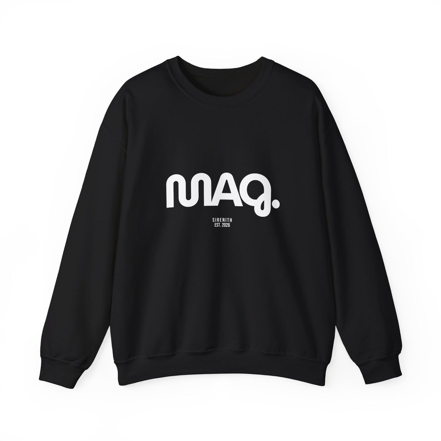 Stylish Unisex Crewneck Sweatshirt with Trendy 'MAQ' Design, Casual Wear, Gift for Him/Her, Cozy Fashion, Everyday Comfort
