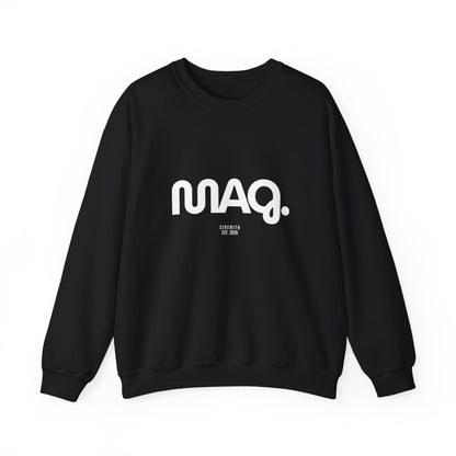 Stylish Unisex Crewneck Sweatshirt with Trendy 'MAQ' Design, Casual Wear, Gift for Him/Her, Cozy Fashion, Everyday Comfort
