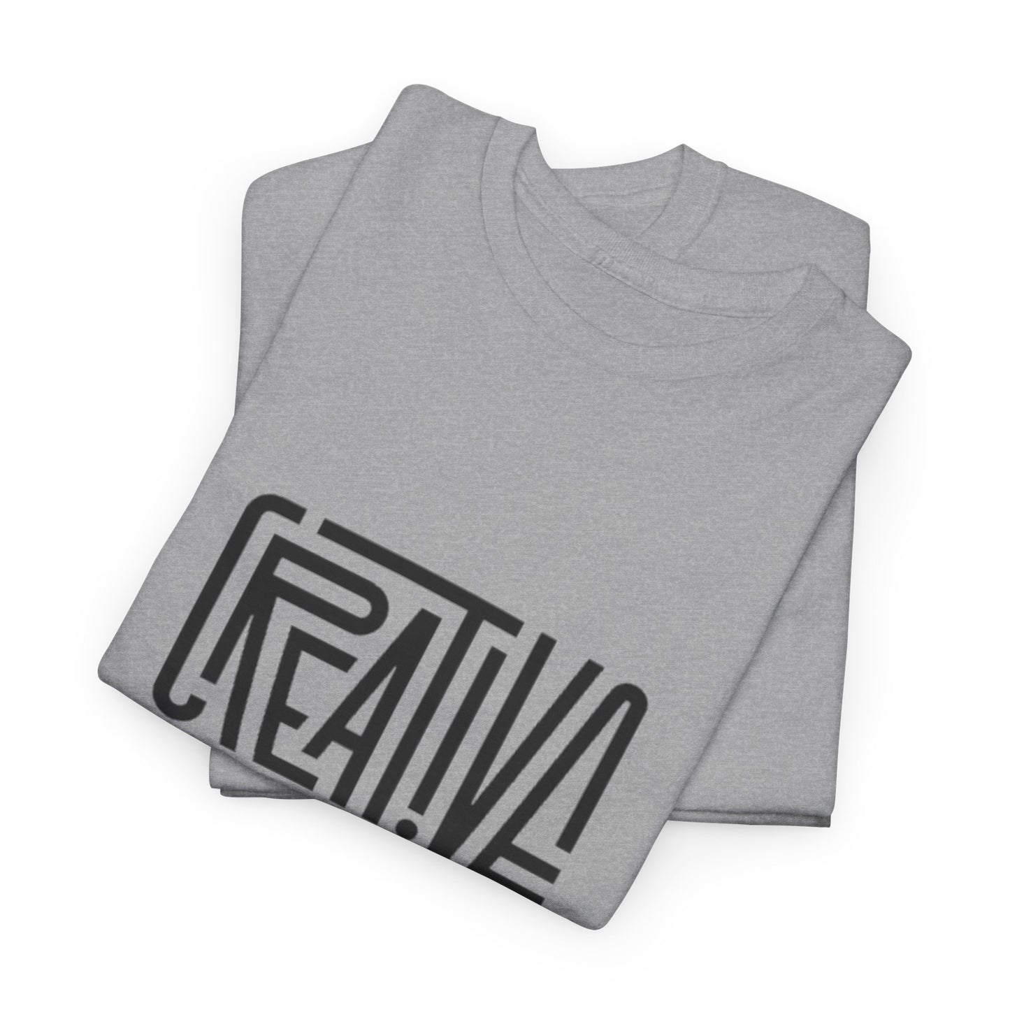 Creative Vibes Heavy Cotton Tee, Artistic T-Shirt for Creatives, Gift for Artists, Daily Wear, Inspiration Tee