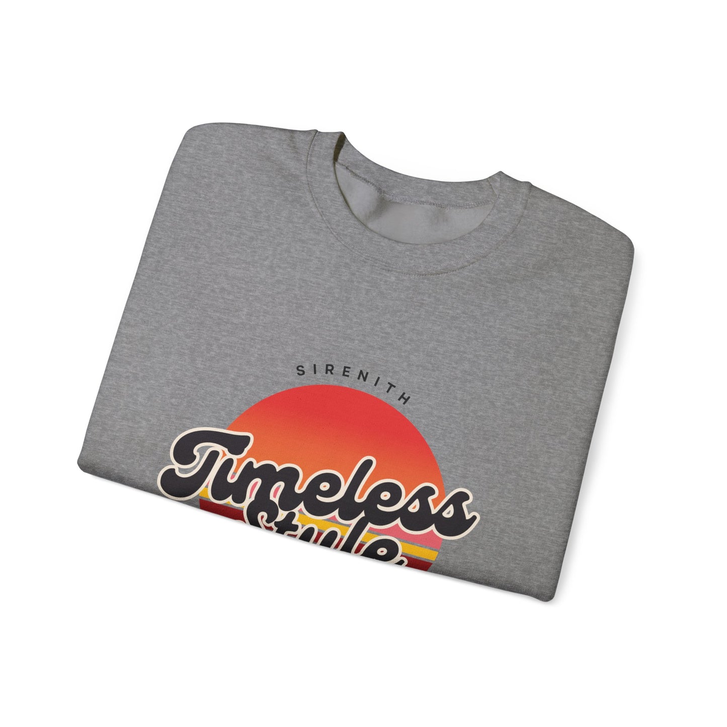 Timeless Style Crewneck Sweatshirt - Cozy Unisex Fashion for Everyday Wear, Perfect Gift, Casual Outfit, Vintage Vibes, Holiday Apparel