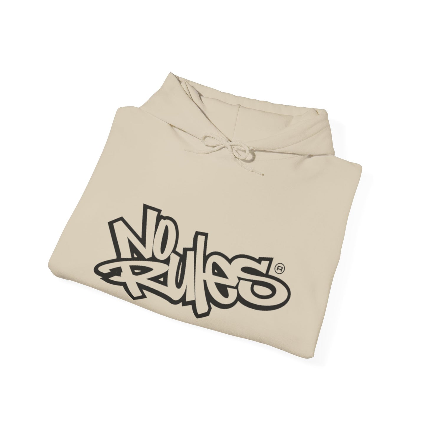 No Rules Hoodie | Unisex Heavy Blend Sweatshirt, Streetwear Fashion, Casual Wear, Gift for Friends, Urban Style
