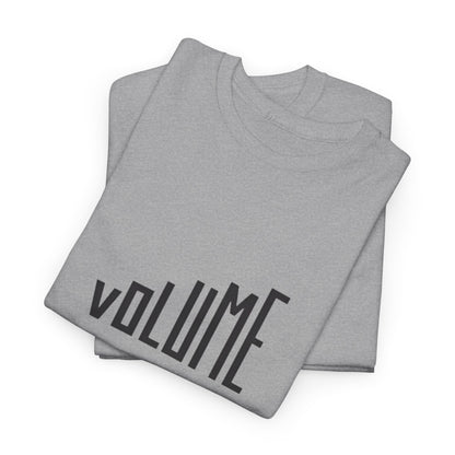 Volume Graphic Tee | Cotton T-Shirt for Music Lovers, Concerts, Gift Idea, Casual Wear, Music Festival