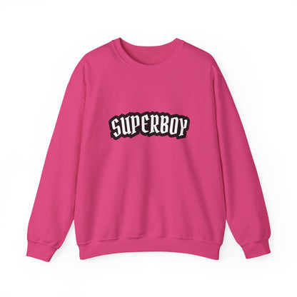 Superboy Unisex Heavy Blend Sweatshirt, Cozy Gift for Teens, Perfect for Casual Outfits, Great for Birthdays, Youth Sweatshirt, Trendy Wear