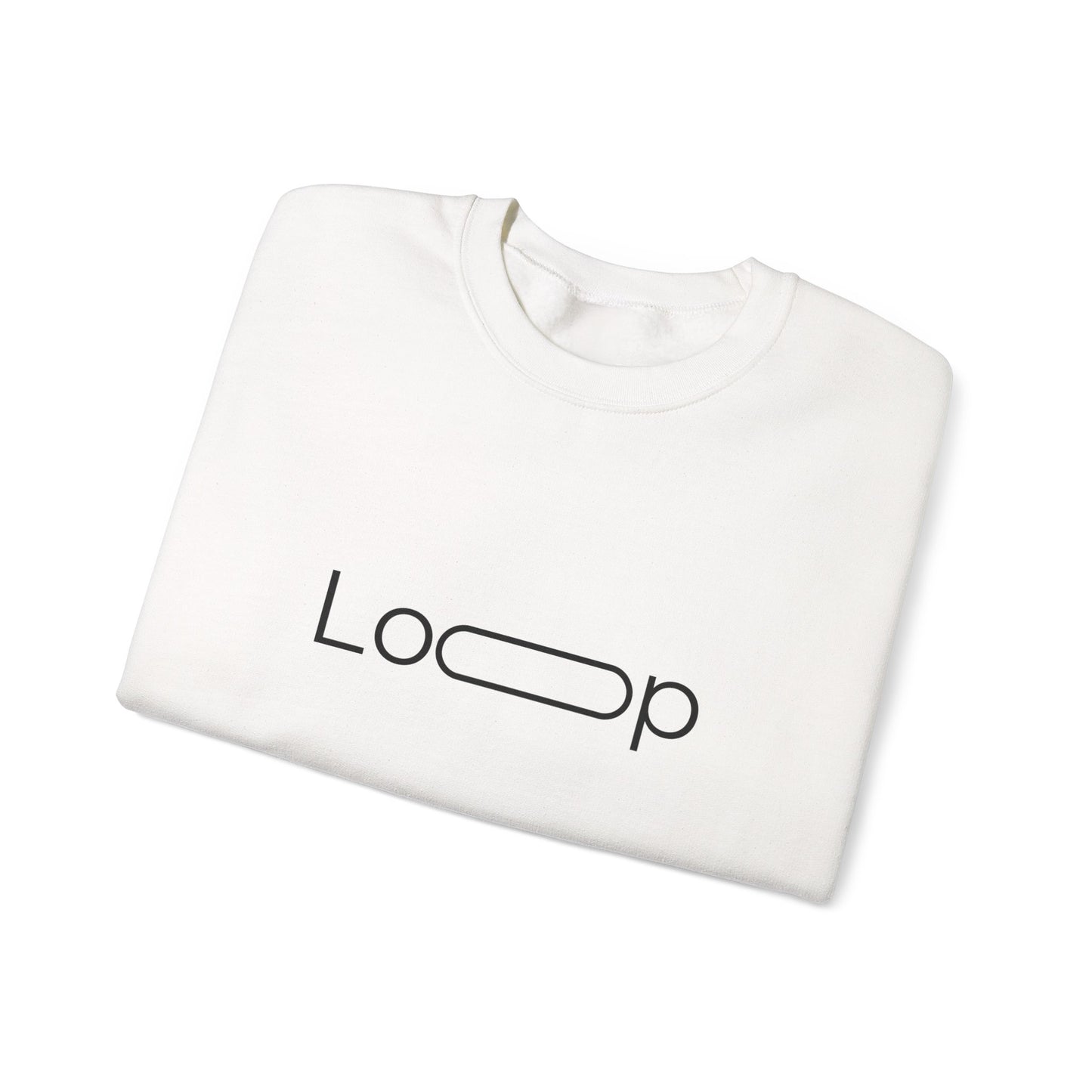 Loop Graphic Unisex Crewneck Sweatshirt | Cozy Casual Wear, Perfect Gift, Everyday Comfort, Personalized Style, Trendy and Unique