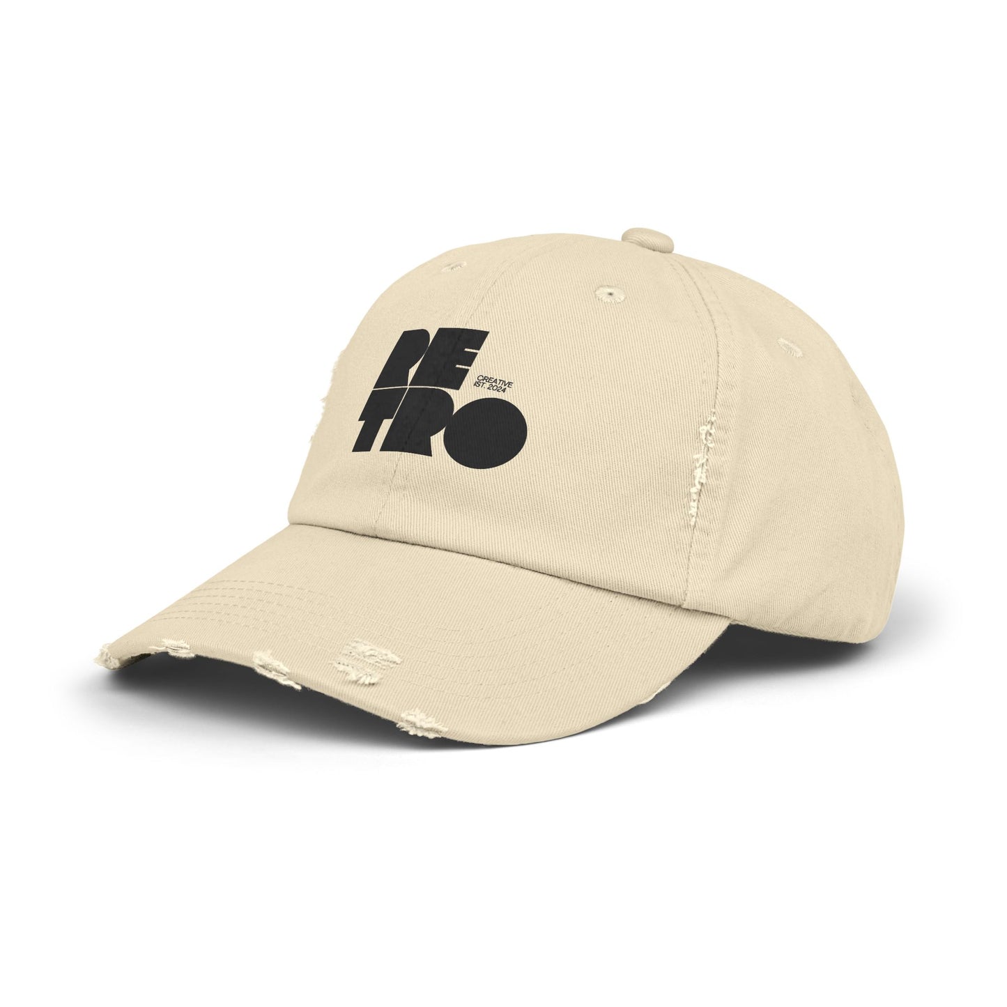 Retro Distressed Cap | Vintage Style Baseball Hat | Trendy Unisex Fashion Accessory | Perfect for Casual Wear and Gifts