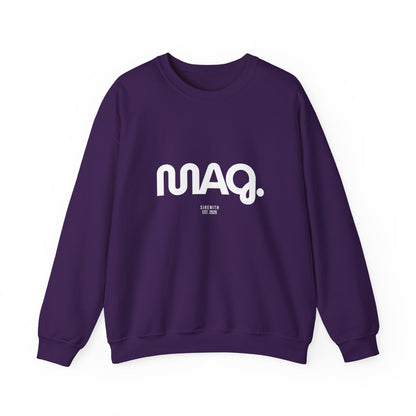 Stylish Unisex Crewneck Sweatshirt with Trendy 'MAQ' Design, Casual Wear, Gift for Him/Her, Cozy Fashion, Everyday Comfort