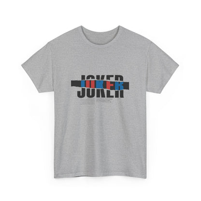 Joker Graphic Tee,  Heavy Cotton Tee, Streetwear Shirt, Casual Wear Tee, Gift for Fans, Movie Merchandise
