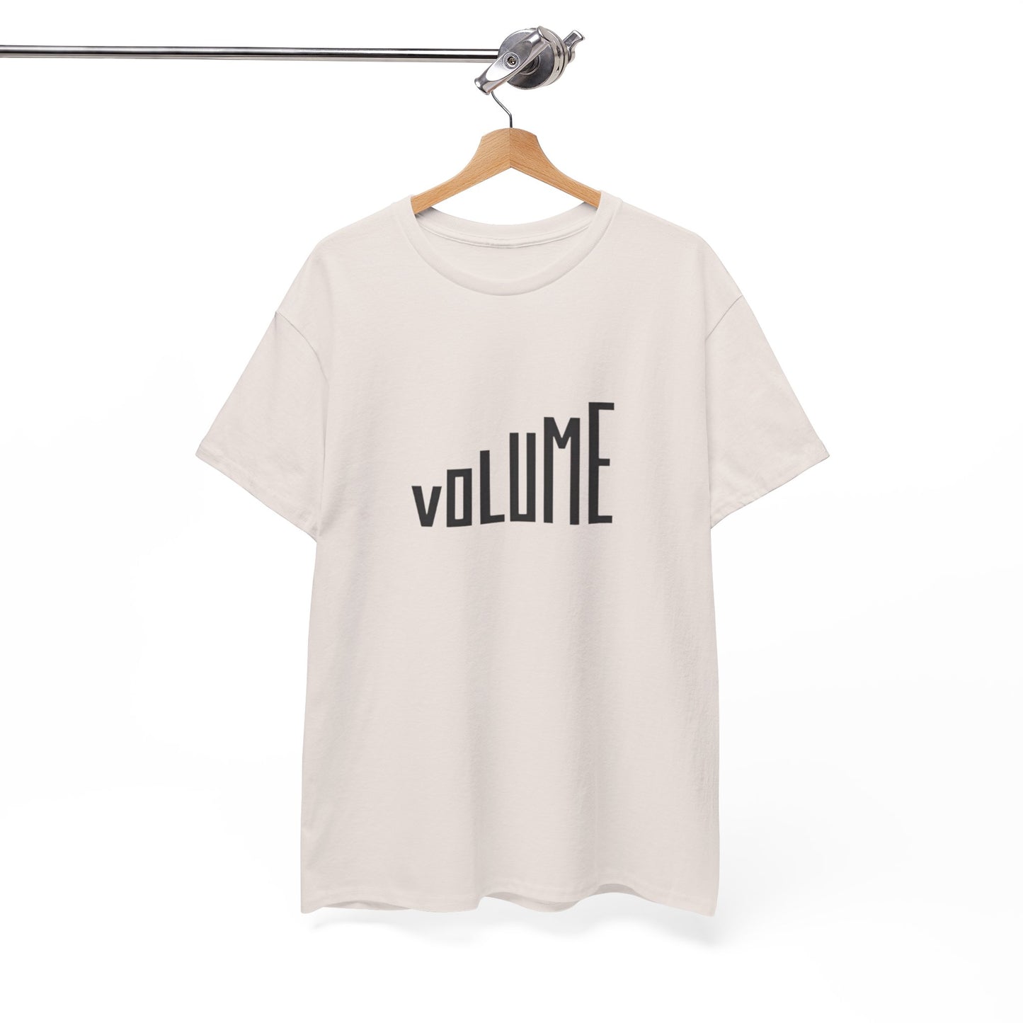 Volume Graphic Heavy Cotton Tee, Music Lover Tee, Casual Tees, Gift for Musicians, Music Festival Shirt